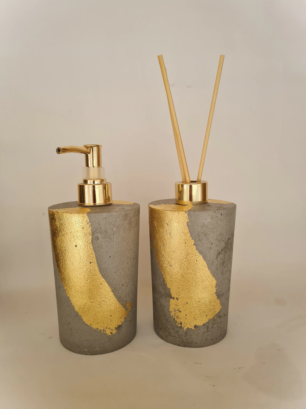 Kit Lavabo/banheiro Ouro 2 Peças