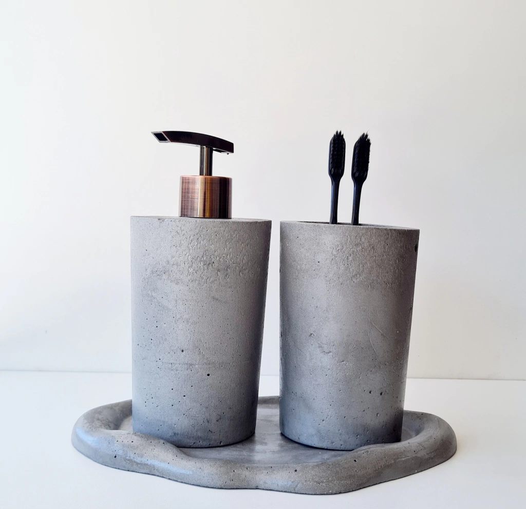 Kit Lavabo/banheiro Stella 03 Peças com Bandeja Orgânica