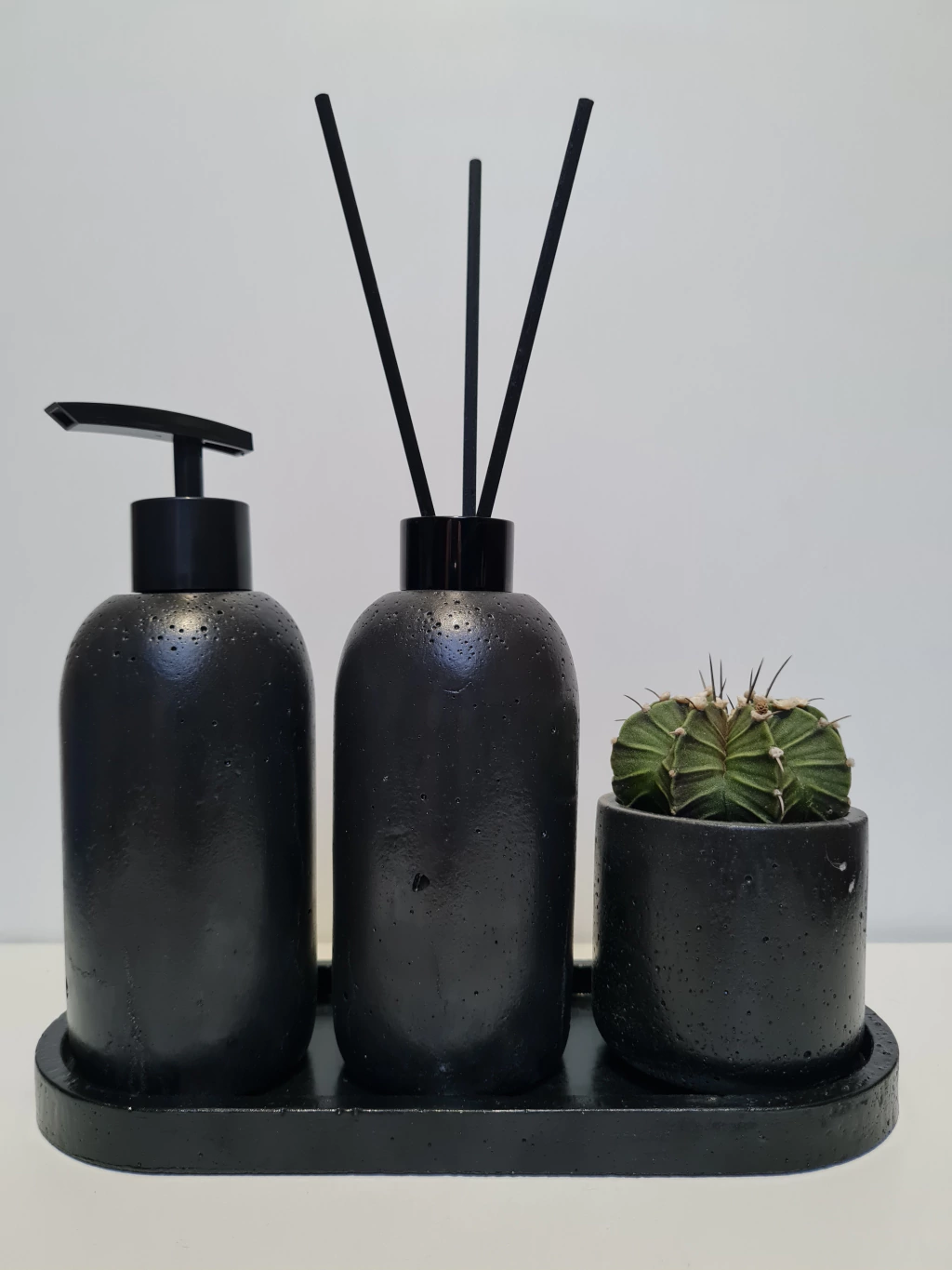 Kit Lavabo/banheiro Samira 04 Peças