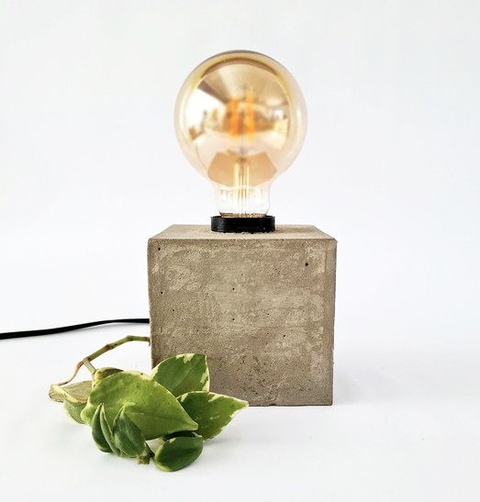Luminária Maria Cubo com Lâmpada