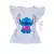 BLUSAS STITCH CORAÇÃO. - MC MODA KIDS