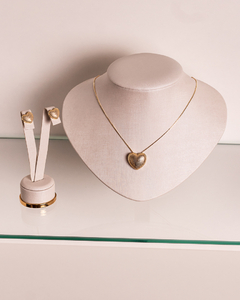Conjunto coração liso