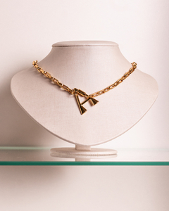 Colar personalizado fecho maxi inicial