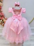 Vestido Infantil Rosa Damas Brilho Luxo Mangas Sku: 2223RO Categoria: ENJOY LONGOS 4 ao 16VESTIDOS LONGOS Marca: Enjoy - comprar online