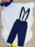 Conjunto Social Calça Camisa Gravata Susp. Azul Branco na internet