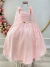 Vestido Infantil Longo Pêssego C/ Aplique Borboletas Festas na internet