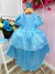 Kit Princesa Fantasia Infantil Frozen Com Luva e Tiara Sku: 4009AM - comprar online