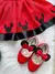 Romper/Vestido Princesa Belli Minnie/Minie Vermelho - comprar online