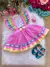Romper/Vestido Princesa Circo -Doces -Doceria - Candy Rosa