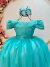 Vestido Infantil Verde C/ Strass Casamentos Luxo Sku: 2223VD Categoria: ENJOY LONGOS 4 ao 16VESTIDOS LONGOS Marca: Enjoy na internet