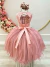 Vestido Infantil Rose C/ Renda e Aplique de Flores Damas Sku: 4119RE Categoria: VILA LELÊ 4 ao 16VESTIDOS 4 ao 16 Marca: - comprar online