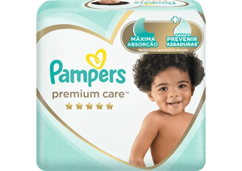 Fralda Infantil Pampers Premium Care