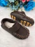 Sapatinho Mocassim Marrom Escuro Com Velcro Príncipes - comprar online