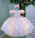 Vestido Infantil Marie Arco Iris Melissa- Candy