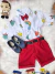 Conjunto Aquarela Com Short Gravatinha e Camisa - loja online