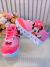 Tênis Meninas Temático Minnie Rosa Com Leds - loja online