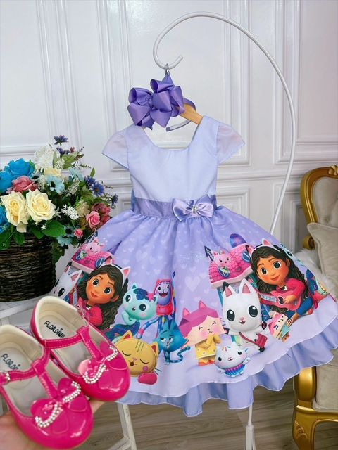 Conjunto Social Short Camisa Gravata Azul Toys