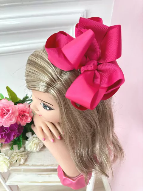 Laço Infantil Pink Maxx Nó Com Bico de Pato Sku: LACO340R