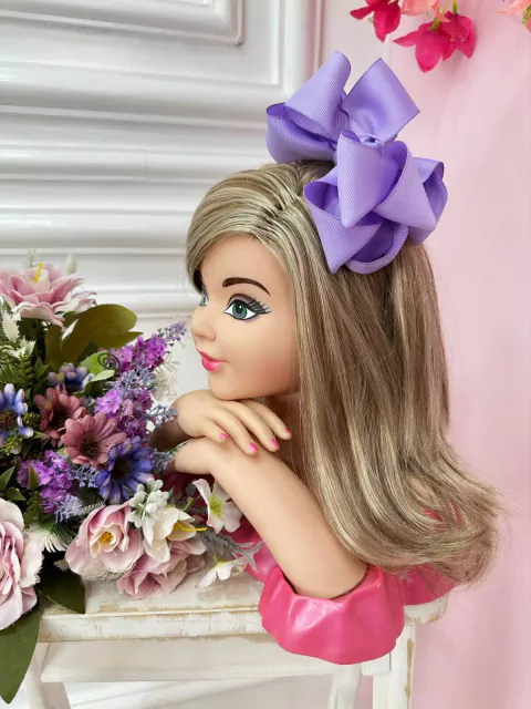 Tiara Infantil Lilás Com Maxx Nó Luxo Sku: TIARA331R