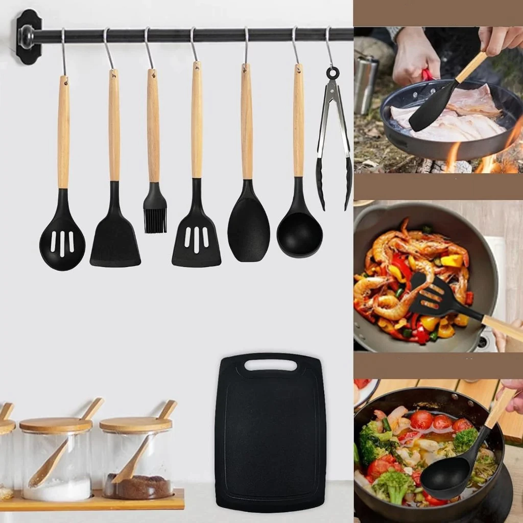 Kit de Cozinha 19 Peças em Silicone Premium - OFERTA IMPÉRDIVEL 2
