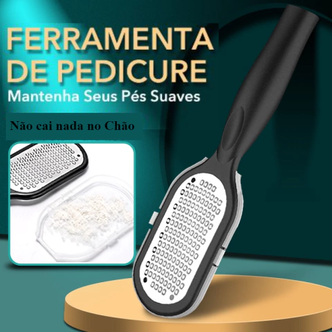 Removedor Profissional em Aço Inoxidável para Calos e Rachaduras