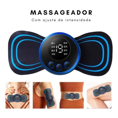 Massageador Portátil Estimulador | Elimina Dores e Inchaços