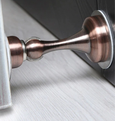 Suporte de Porta Magnético em Aço Inoxidável