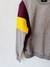 Buzo sin capucha gris bordo y amarillo ZIMITH TM - comprar online