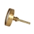 Puxador Redondo Madrepérola Com Metal Dourado D3,5xP2,5cm na internet