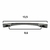 Puxador Alça 5015 - 96mm - comprar online