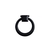 Puxador Pingente Trevi - Preto Fosco - comprar online