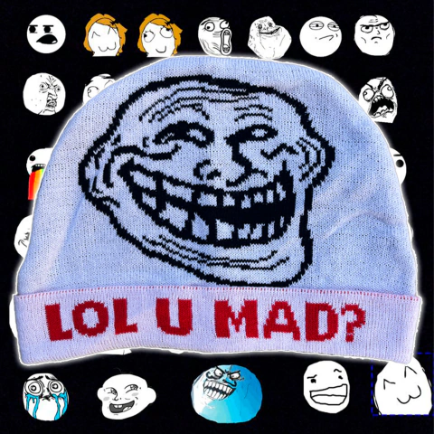 Gorro Trollface