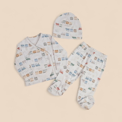 Ajuar 3 Piezas "Train"