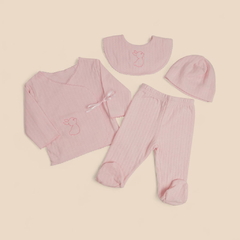 Ajuar 4 piezas Tramado