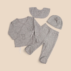 Ajuar 4 piezas Tramado