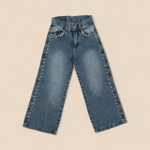 Denim "Tachas Clear "Nena