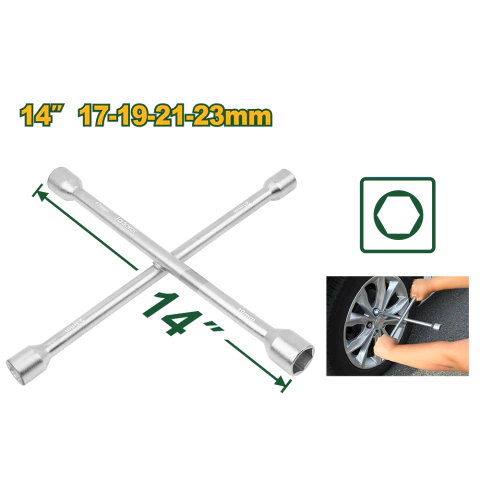 Llave Cruz 14" Jadever JDTH8314