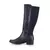 BOTA BOTTERO CANO LONGO COURO/LYCRA PRETO 345801 - GS CALÇADOS
