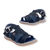 SANDALIA KIDY BABY MARINHO/LARANJA - loja online