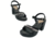 SANDALIA MODARE SAFIANO STRASS PRETO - GS CALÇADOS