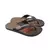 CHINELO CARTAGO DALLAS MARROM/LARANJA 12158