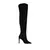BOTA SALTO ALTO UZA EM SHAMMY PRETA A22N715B0021