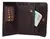 30600F41111W - CART FEM C/TAMPA F411 11W CHOCOLATE 38 CLASSE COURO - GS CALÇADOS