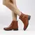 BOTA BOTTERO CANO BAIXO COURO CONHAQUE 361704 na internet