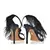 SANDALIA SALTO ALTO UZA PLUMA PRETO A22A633A0043 na internet