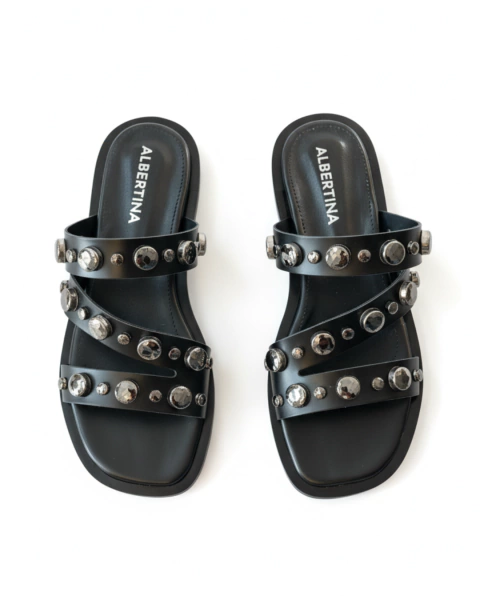 FLAT PETRA NEGRO - comprar online