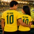 Combo Camiseta Casal Torcida do Brasil Copa do Mundo - Com Nome e Número | Zoe Influence - Zoe Influence