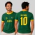 Camiseta Torcida do Brasil Copa do Mundo - Com Nome e Número | Zoe Influence na internet