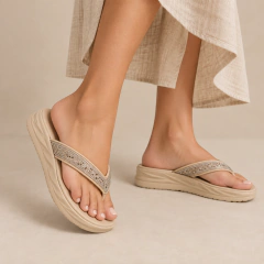 Sandalias Ojotas Cromic con Brillo 35 al 40