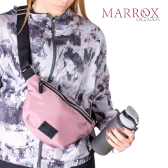 RIÑONERA SATINADA ROSA– MANRAY